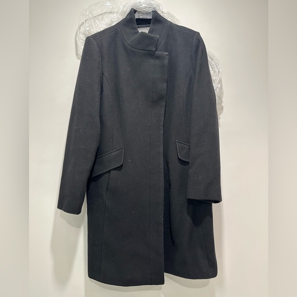 Vince Camuto Black Wool 3/4 Jacket Size L - Picture 1 of 8
